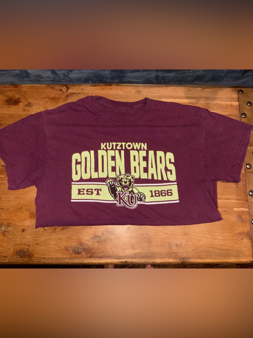 Kutztown Uni tee shirt